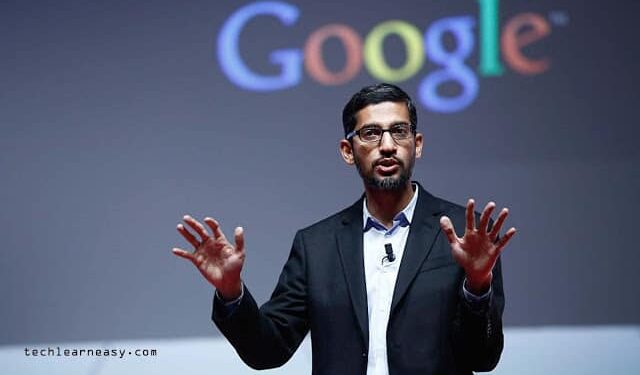 Sundar Pichai CEO de google