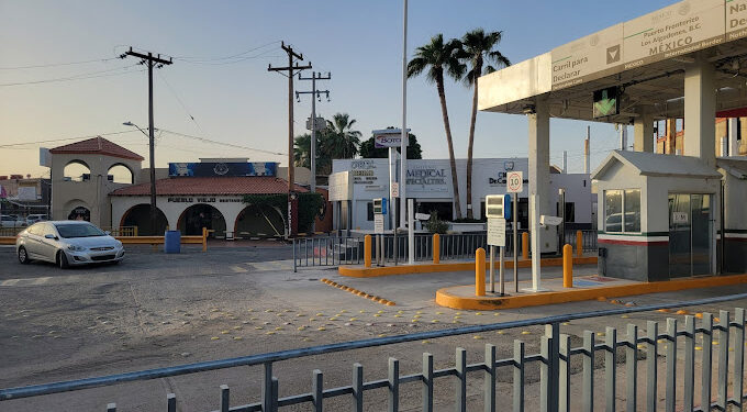 Andrade port of entry