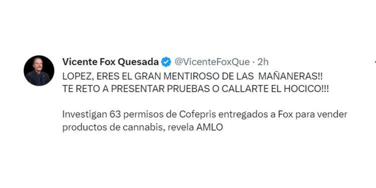 Las Internacionales: AMLO arremete contra Vicente Fox por concesiones para comercializar cannabis