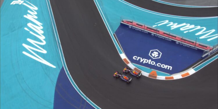 Checo Pérez y Max Verstappen en GP Miami