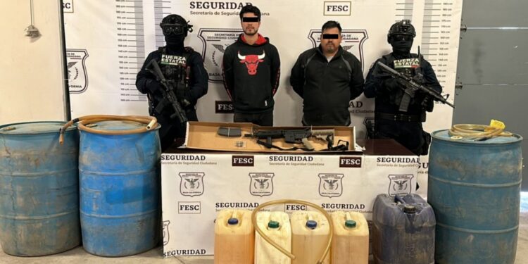 Huachicoleros en Tecate