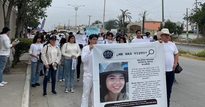 Buscan a Valeria Regina Acosta Ortíz en Tijuana