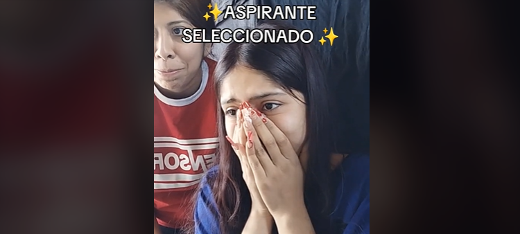 Llora al ser aceptada en uabc tijuana