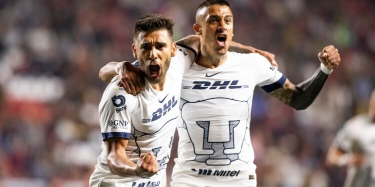 Un gol de Eduardo Salvio sobre la hora, le dio el triunfo a los Pumas sobre los Xolos en Tijuana.