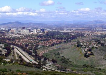 University City viewed from Mt. Soledad