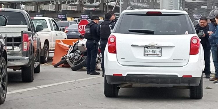 Choque en garita de San Ysidro
