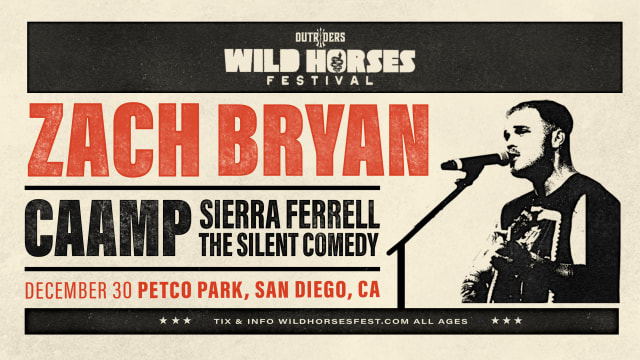 Wild horse regresa con Zach Bryan en San Diego