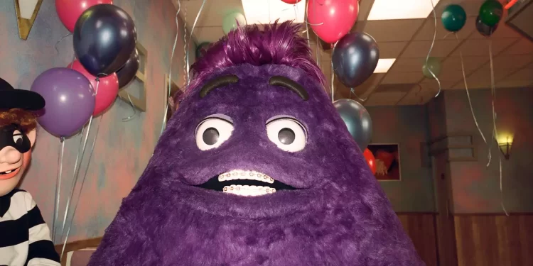 McDonalds Grimace
