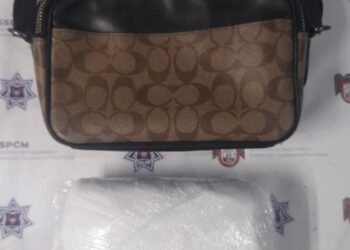 Drogas en bolsas coach de Tijuana