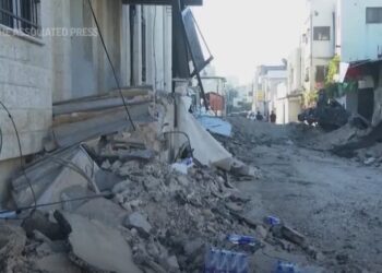 Escenas en el campo de refugiados de Jenin en Israel después de la operación del ejército israelí