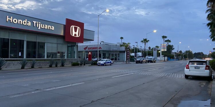 Sucursal de agencia Honda en Tijuana
