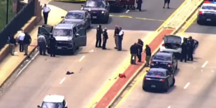 Cinco heridos en tiroteo en carretera de Maryland