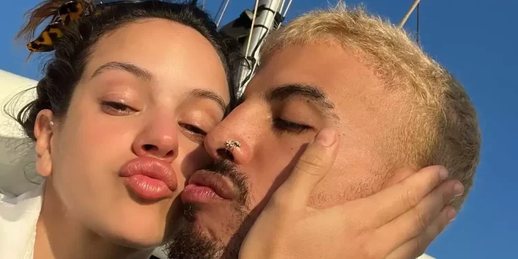 Rosalía y Rauw Alejandro