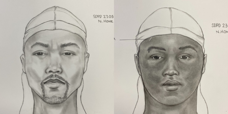 Policía solicita ayuda del público para identificar dos sospechosos de asalto sexual e intento de robo