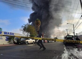 Incendio en Tijuana