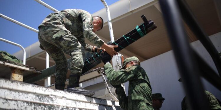 Llegan 1,500 militares a Mexicali para reforzar seguridad