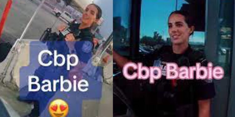 Es la CBP Barbie de San Ysidro
