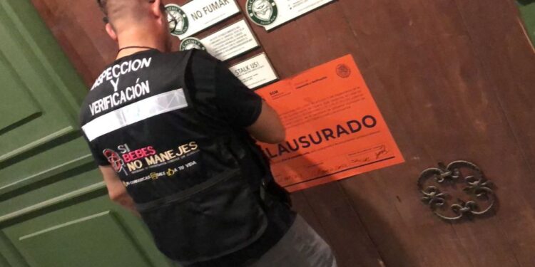 Clausuran cinco bares en Tijuana