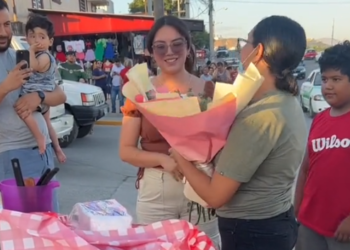 Las fresas con crema virales de Tijuana
