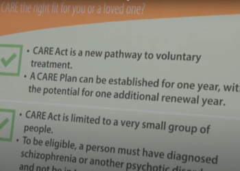 Funcionarios del condado y el tribunal presentan nuevo programa de la Ley “CARE”