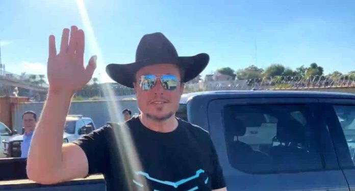 Elon Musk visitó la frontera entre México y Estados Unidos para conocer la situación migratoria