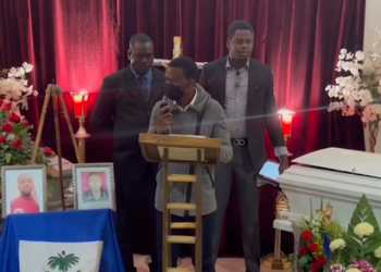 Haitianos funeral