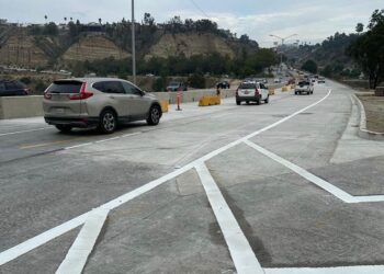 Dos carriles de la carretera a Playas de Tijuana fueron reabiertos a la circulación