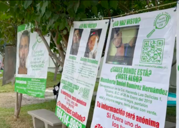 Misa en "La Gallera" en conmemoración por el día de los desaparecidos.