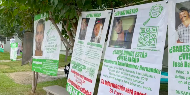 Misa en "La Gallera" en conmemoración por el día de los desaparecidos.