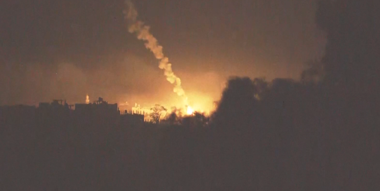 Gaza Explosión