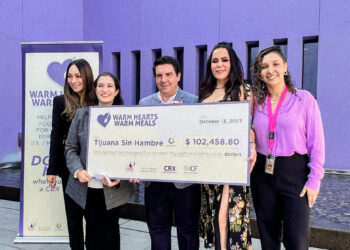 CBX y This is About Humanity donan más de $100 mil para combatir la escasez de alimentos