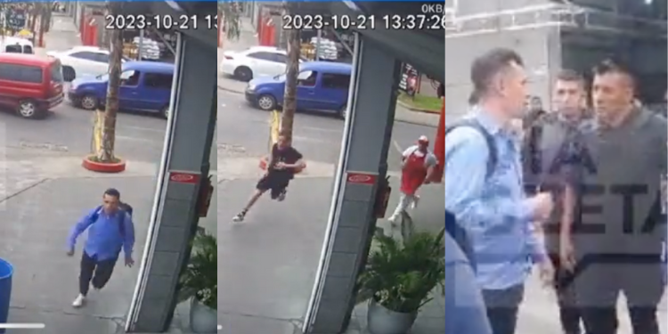Hombre iba tarde a su trabajo y lo confundieron con un ladrón; casi lo linchan
