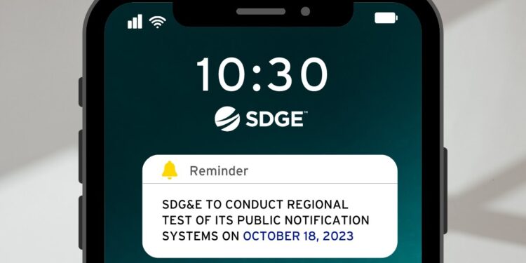 ¿Por qué usted quizás recibió un mensaje de texto de SDG&E?