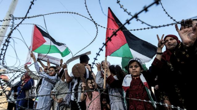 Estamos muriendo y todos están observando: Palestinos