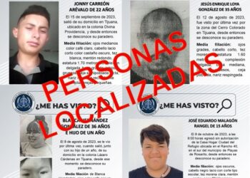 Localizan en Tijuana a cinco personas reportadas como desaparecidas