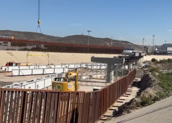 El Chaparral nuevo muro