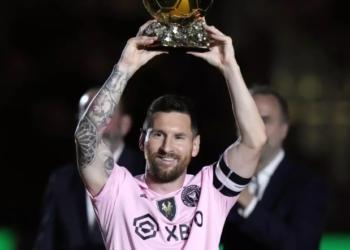Inter de Miami jugó amistoso para celebrar el 8vo Balón de Oro de Messi