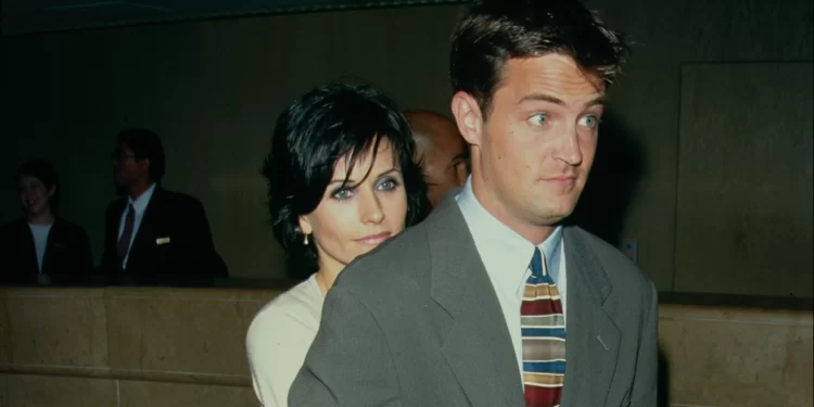 Matthew Perry y Courteney Cox