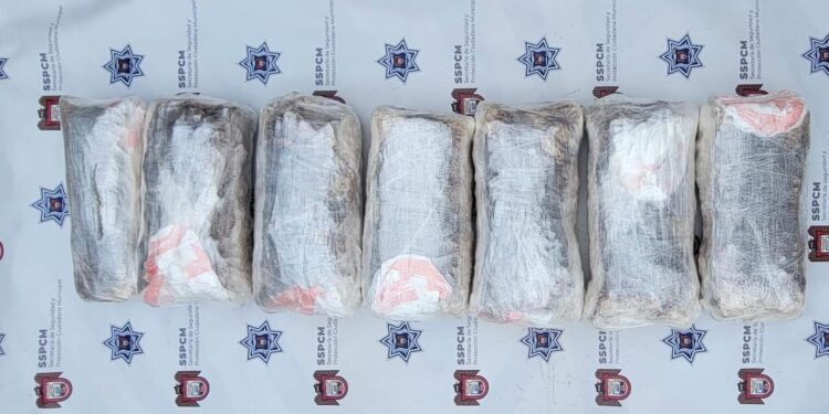 Decomisa 30 kg de metanfetamina en caso de “Mula Ciega”