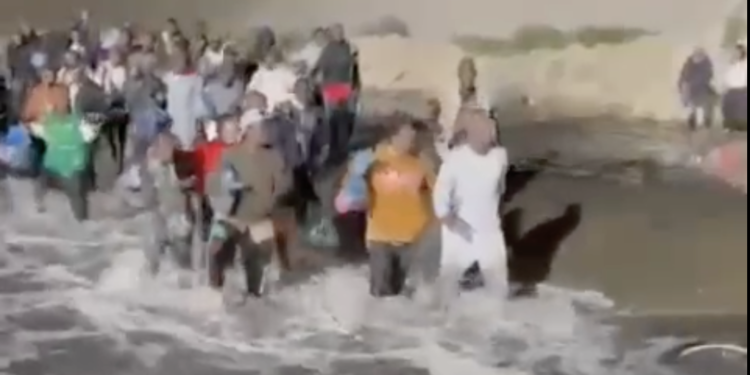 Un migrante Africano falleció intentando cruzar a Estados Unidos por la canalización del Río Tijuana