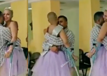 Quinceañera con cáncer terminal baila el vals con su papá