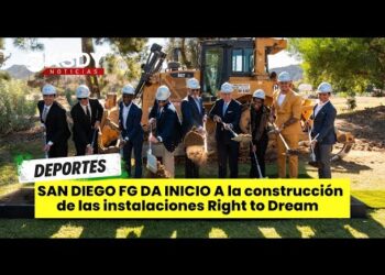 SAN DIEGO FG da inicio a la construcción de las instalaciones  Right to Dream y US soccer