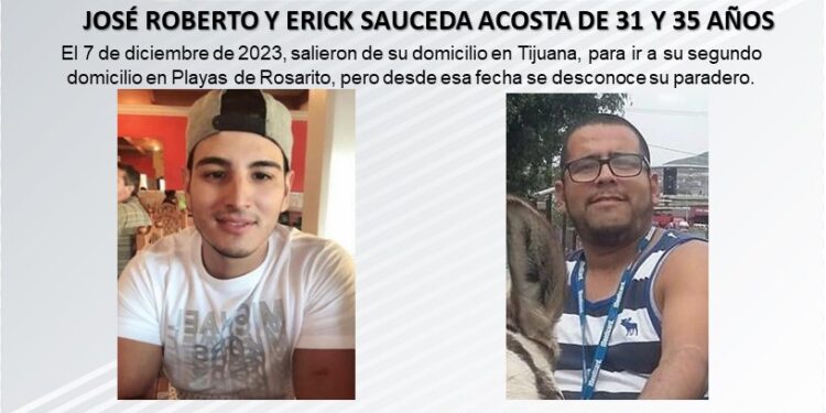 Hermanos desaparecidos son buscados en Tijuana y Rosarito