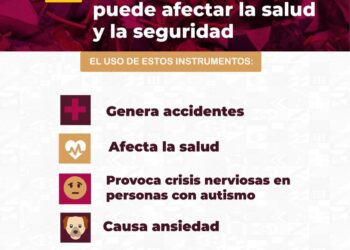 Exhorta la Secretaría de Medio Ambiente a no utilizar pirotecnia en fiestas decembrinas