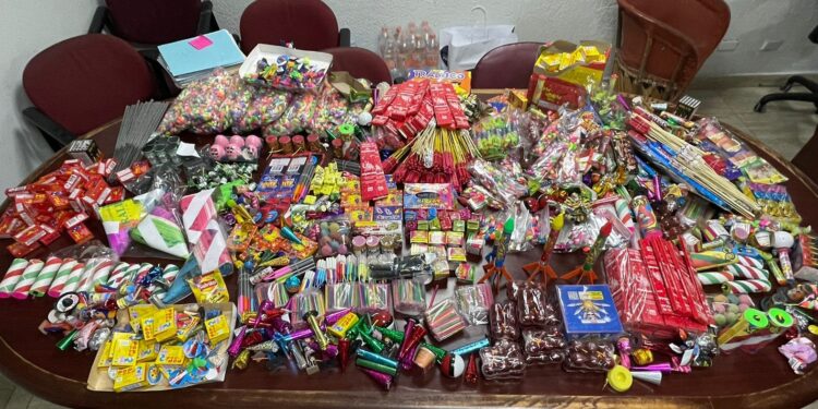 Decomisan casi una tonelada de pirotecnia durante diciembre en Tijuana
