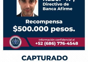 Detienen a uno de los prófugos por desfalco al gobierno del BC