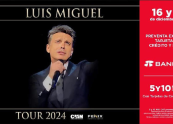 Banorte anuncia la preventa para la gira Luis Miguel Tours 2024