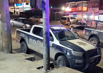 Detienen a tres sujetos por balear dos patrullas de la Policía Municipal de Tijuana