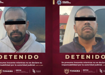 Detienen a dos asalta Oxxos en Tijuana
