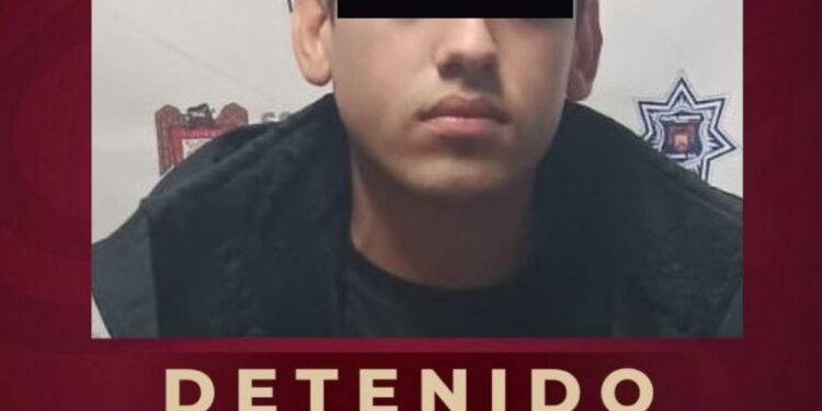 Detienen a Kevin por asaltar a un repartidor de DIDI